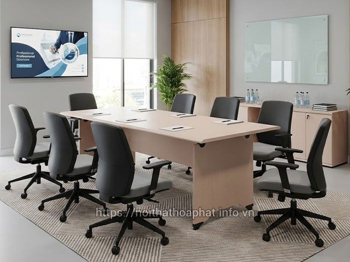 Kích thước bàn họp Hòa Phát