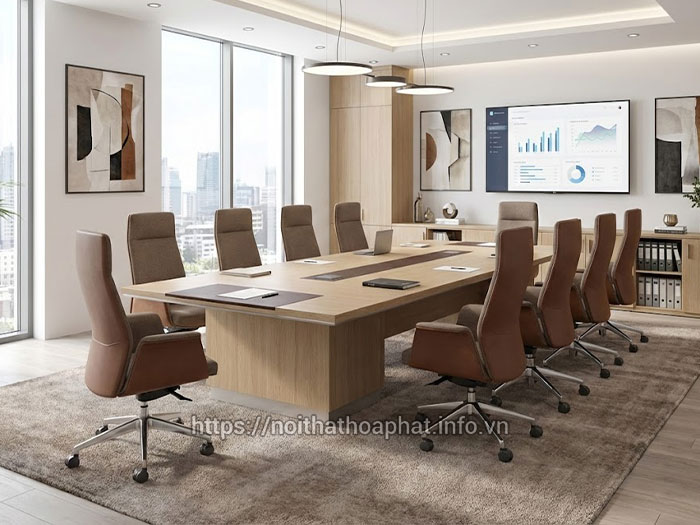 Kích thước bàn họp Hòa Phát