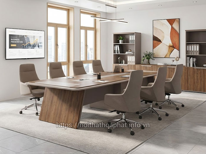 Kích thước bàn họp Hòa Phát