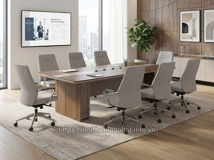 Kích thước bàn họp Hòa Phát