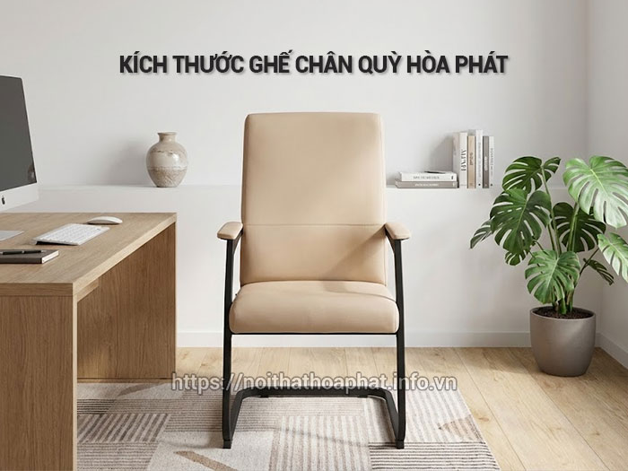 Kích thước ghế chân quỳ Hòa Phát