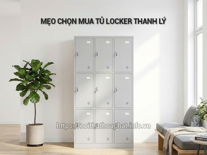 Mua tủ locker thanh lý