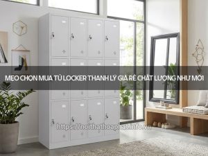 Mua tủ locker thanh lý
