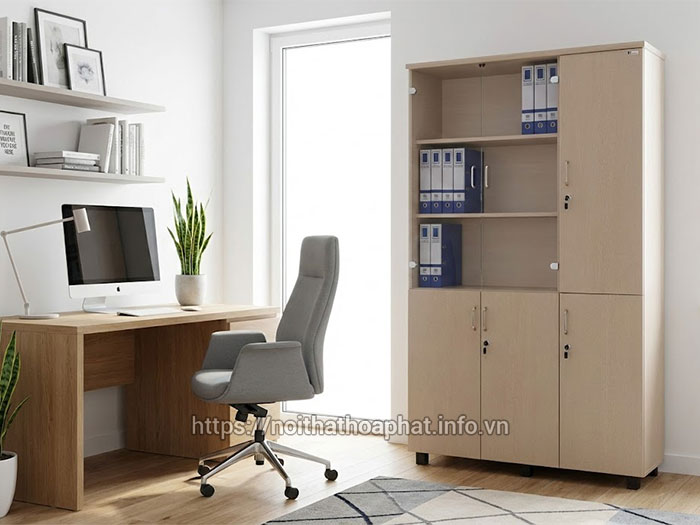 Tủ đựng hồ sơ văn phòng bằng gỗ