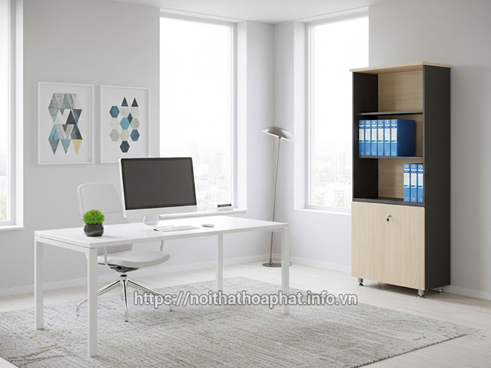 Tủ gỗ công nghiệp Hòa Phát