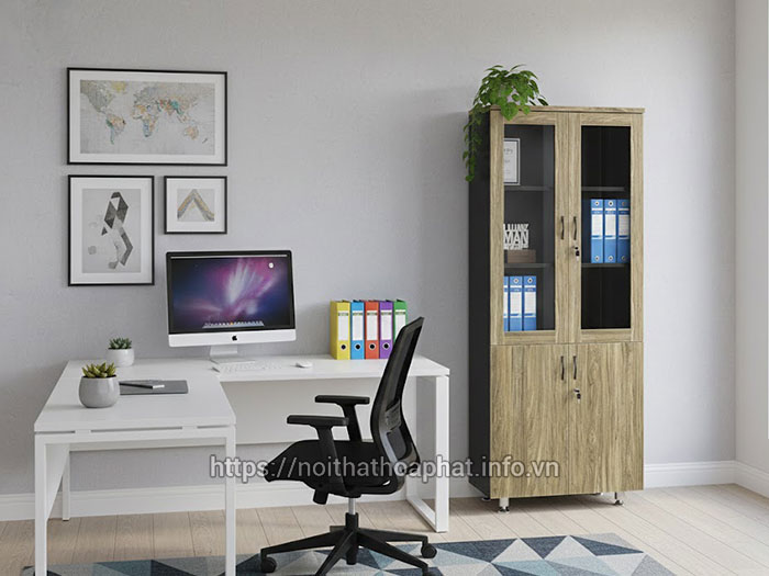 Tủ gỗ công nghiệp Hòa Phát