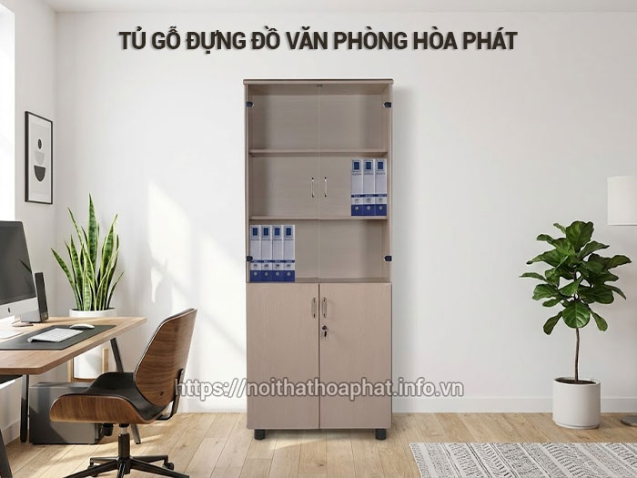 Tủ gỗ đựng đồ văn phòng