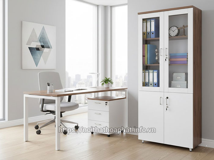 Tủ gỗ đựng đồ văn phòng