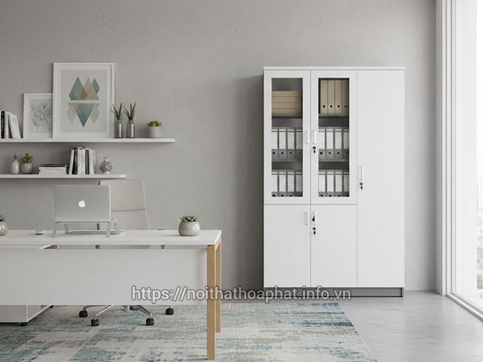 Tủ gỗ Hòa Phát 3 buồng
