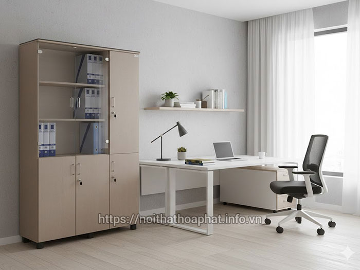 Tủ gỗ Hòa Phát 3 buồng