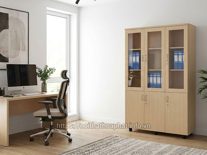 Tủ gỗ MDF phủ Melamine