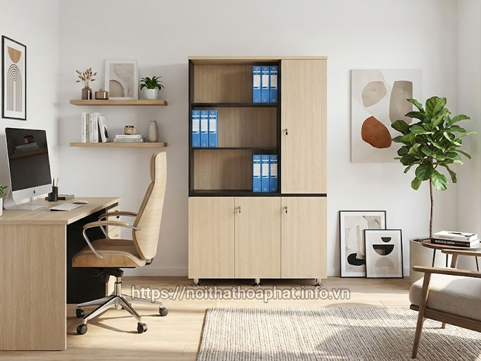 Tủ gỗ MDF phủ Melamine