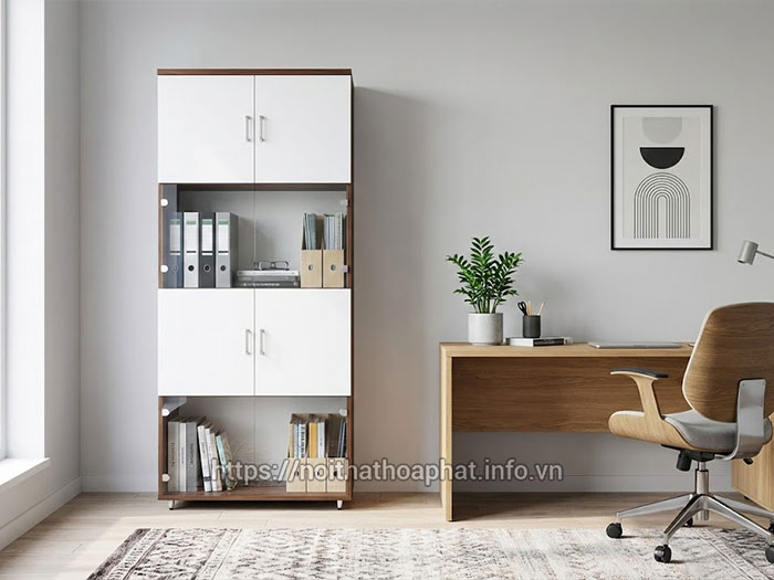 Tủ gỗ MDF phủ Melamine