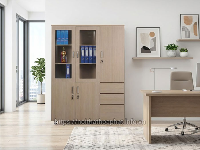 Tủ gỗ MDF phủ Melamine