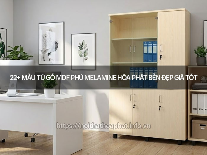 Tủ gỗ MDF phủ Melamine