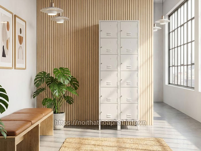 Tủ locker Hòa Phát 12 ngăn