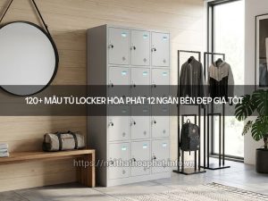 Tủ locker Hòa Phát 12 ngăn