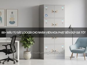 Tủ sắt locker cho nhân viên
