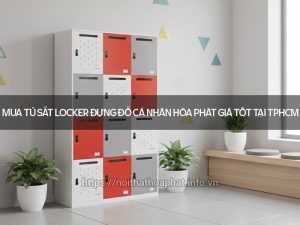 Tủ sắt locker đựng đồ cá nhân