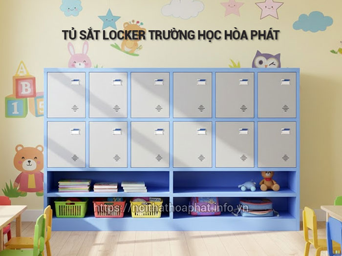 Tủ sắt locker trường học