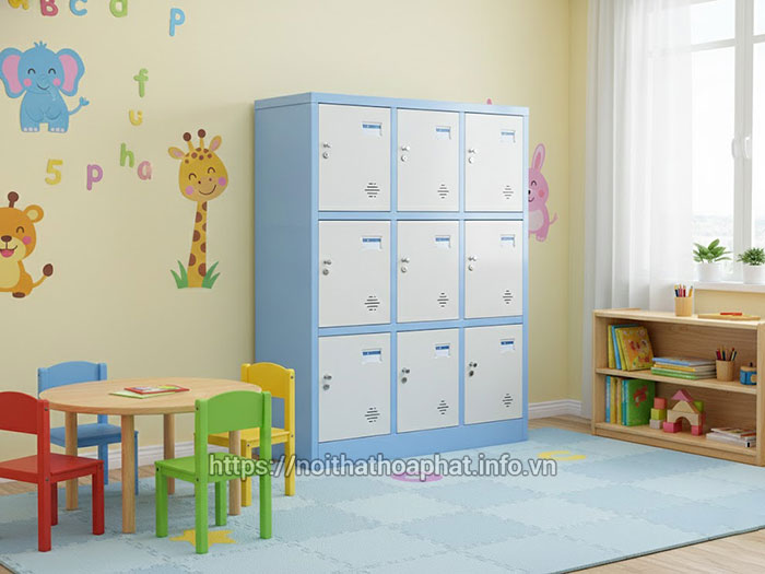Tủ sắt locker trường học