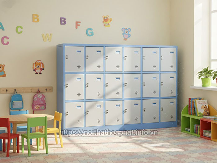 Tủ sắt locker trường học