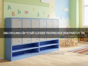Tủ sắt locker trường học