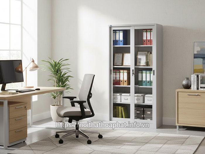 Tủ sắt văn phòng giá rẻ