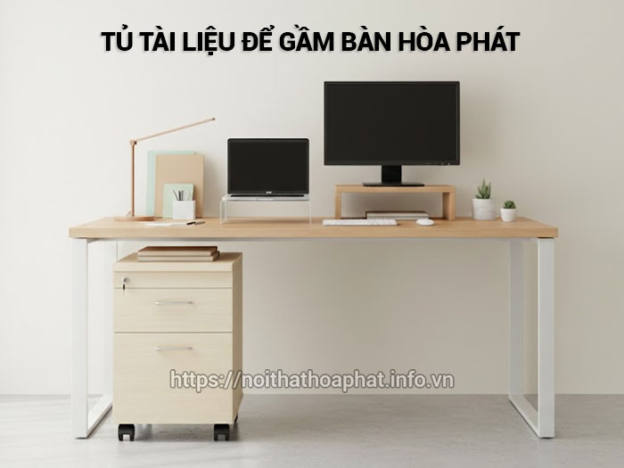 Tủ tài liệu để gầm bàn