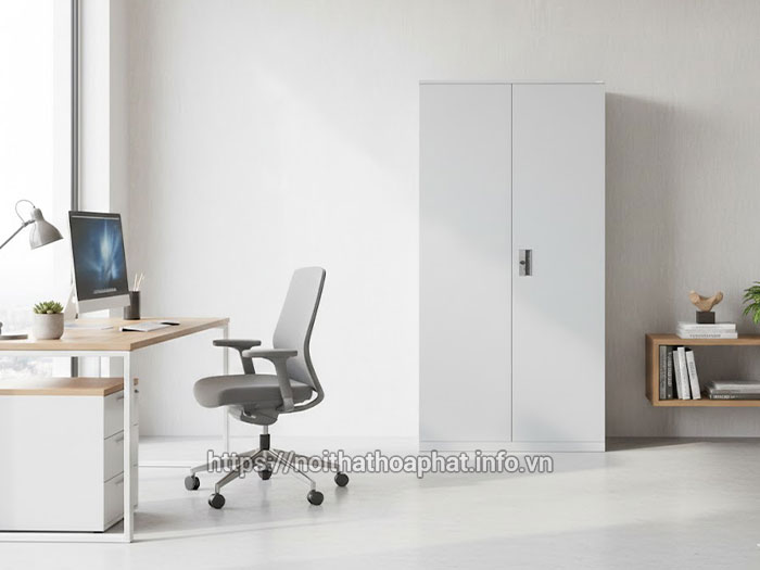 Tủ tài liệu sắt 2 cánh