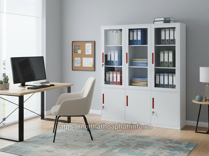 Tủ tài liệu sắt Hòa Phát