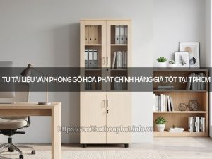 Tủ tài liệu văn phòng gỗ