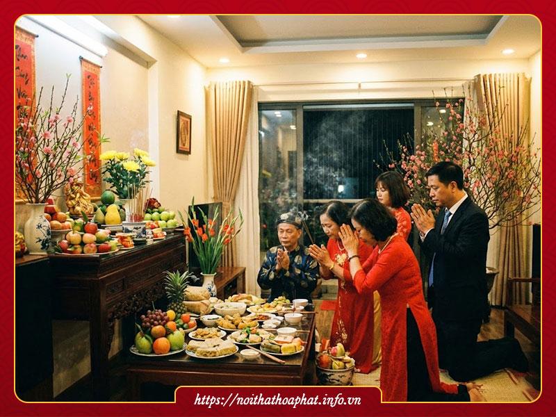 Văn khấn giao thừa trong nhà 2026