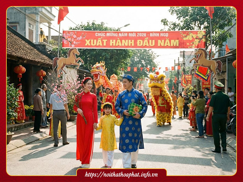 Xuất hành đầu năm 2026