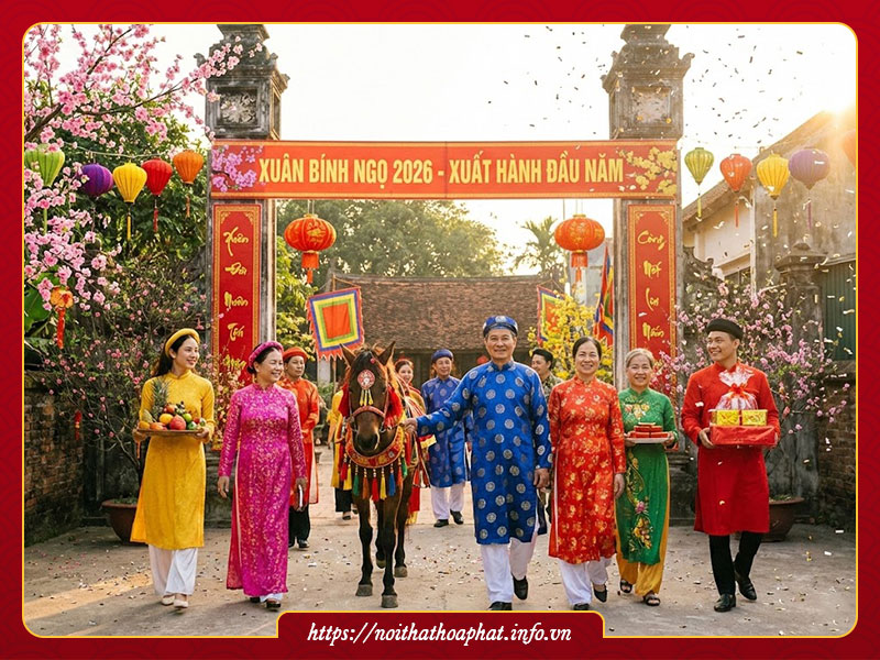 Xuất hành đầu năm 2026