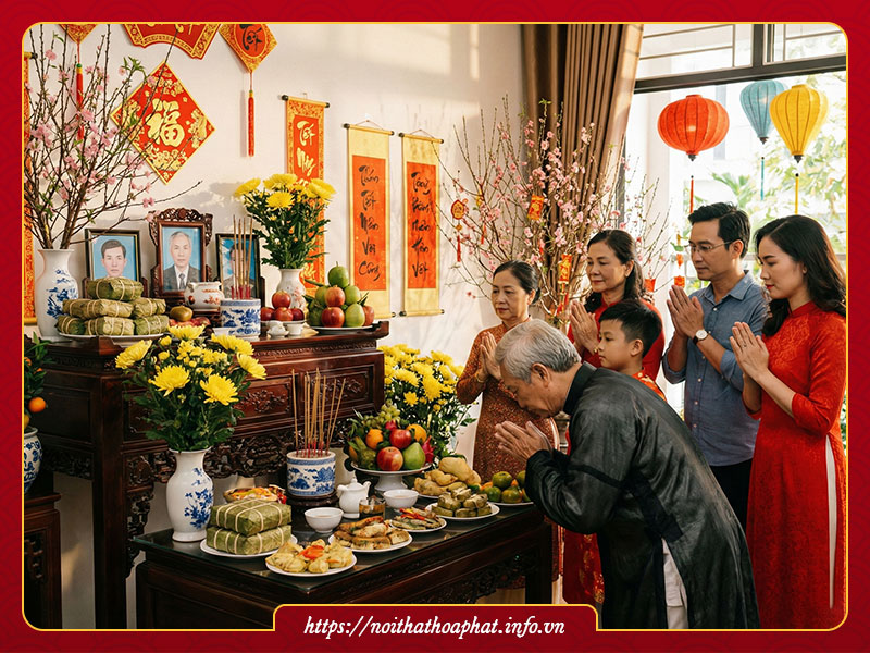 Bài cúng rước ông bà về ăn Tết