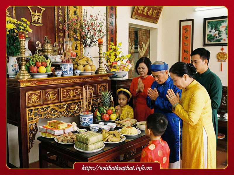 Bài cúng rước ông bà về ăn Tết