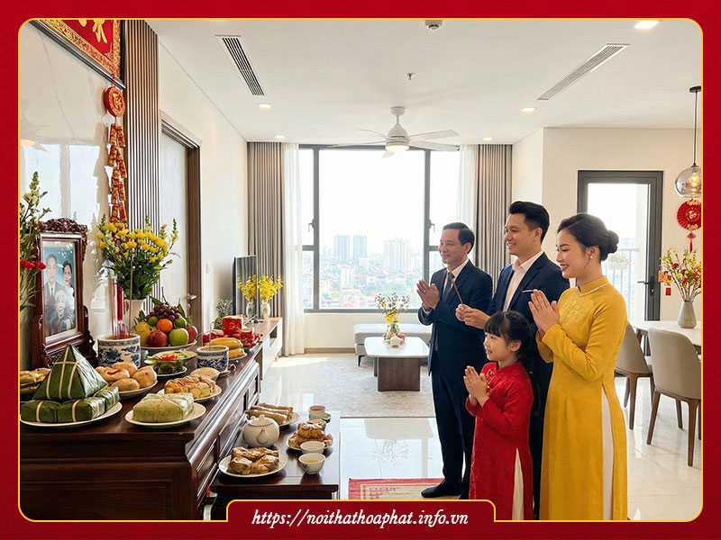 Bài cúng rước ông bà về ăn Tết