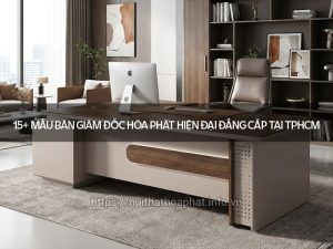 Bàn giám đốc Hòa Phát hiện đại