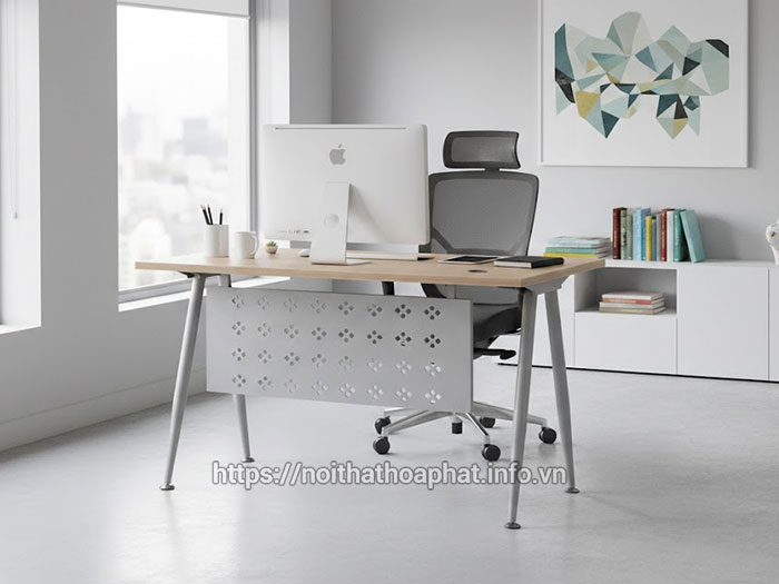 Bàn làm việc 1m4 Hòa Phát