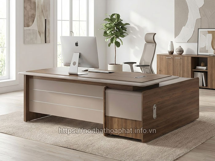 Bàn làm việc Hòa Phát giám đốc