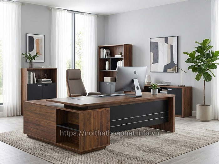 Bàn làm việc lãnh đạo Hòa Phát