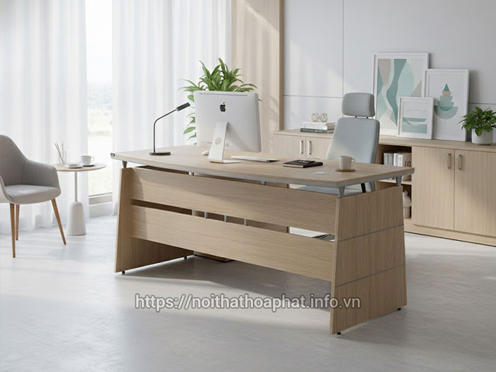 Bàn trưởng phòng gỗ MFC
