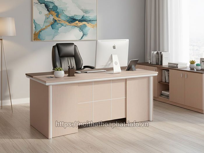 Bàn trưởng phòng gỗ MFC