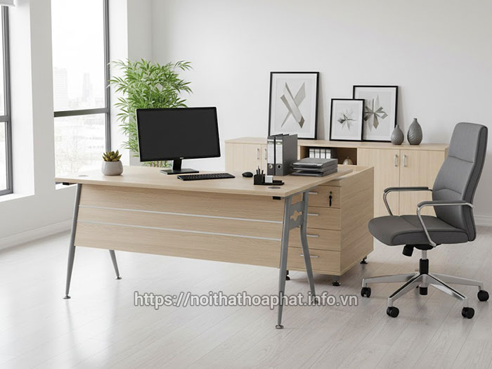 Bàn trưởng phòng gỗ MFC