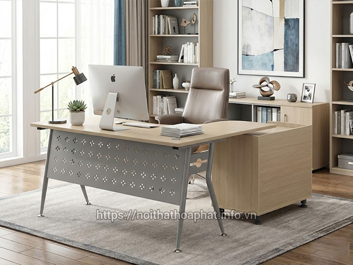 Bàn trưởng phòng Hòa Phát giá rẻ