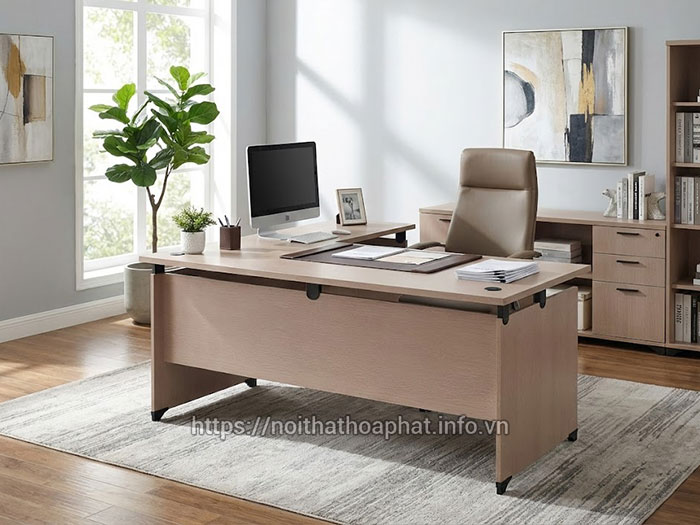 Bàn trưởng phòng Hòa Phát giá rẻ