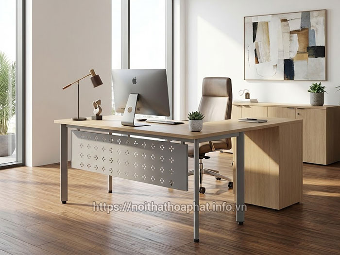 Bàn trưởng phòng Hòa Phát giá rẻ