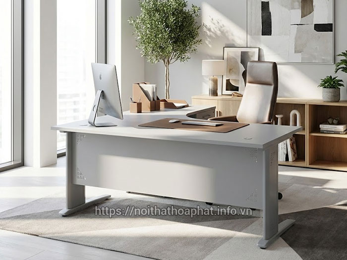 Bàn trưởng phòng Hòa Phát giá rẻ