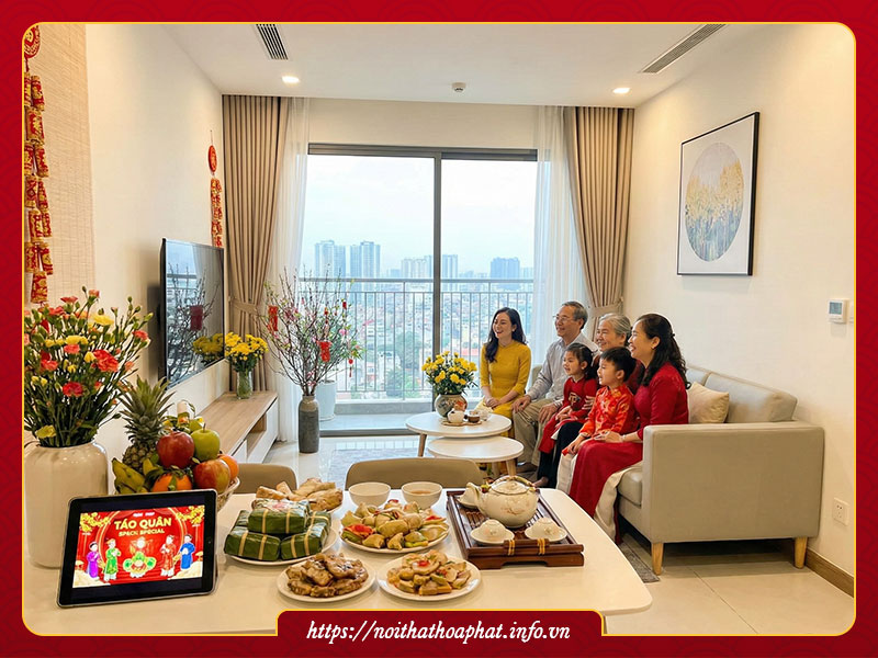 Cúng giao thừa nhà chung cư